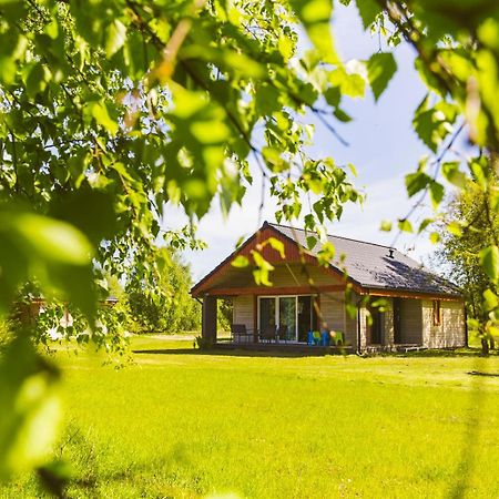 Villa Surf Domki Habenda Z Sauna Ogrodowa à Sarbsk Extérieur photo